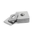 China manufacturer thin flat square washers din436